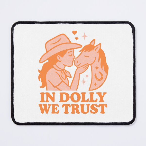 Item preview, Retro Cowgirl Hat Design – In Music We Trust designed and sold by Timegraf.
