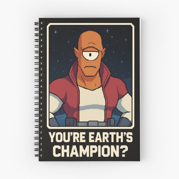 Item preview, "You're Earth's Champion?" Alien designed and sold by Stimmygirl Studios.