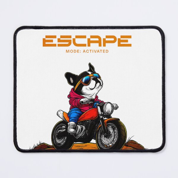 Item preview, Escape Mode Activated French Bulldog designed and sold by WickerStudio.