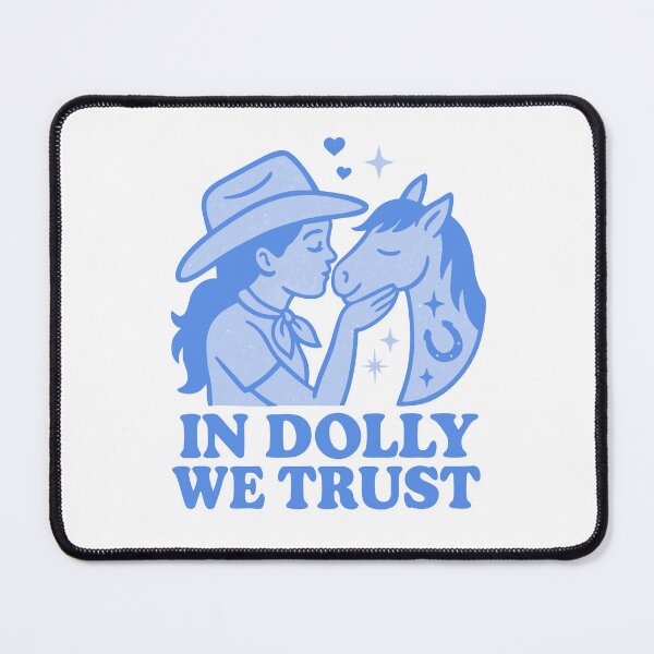 Item preview, Retro Cowgirl Hat Design – In Music We Trust designed and sold by Timegraf.