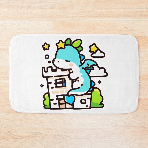 Item preview, The Dragon Who Hugged a Castle of Books designed and sold by Elinotes.