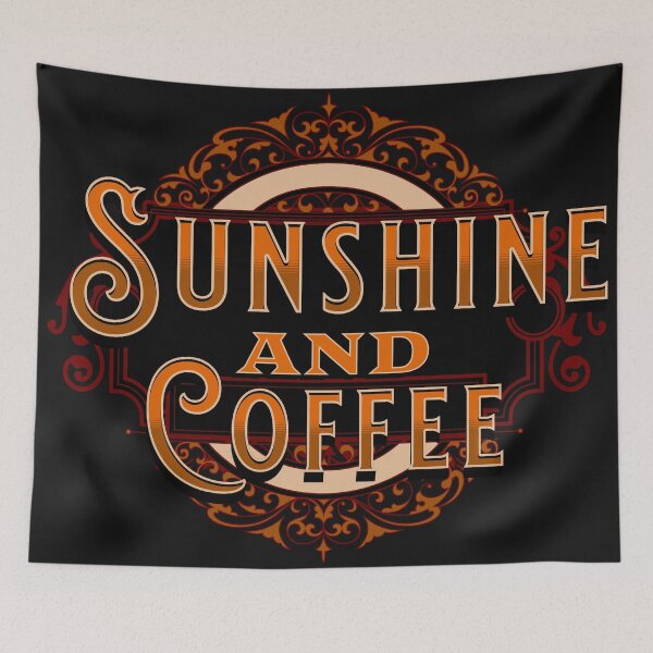 Item preview, Sunshine and Coffee designed and sold by Kybruno's Creations.
