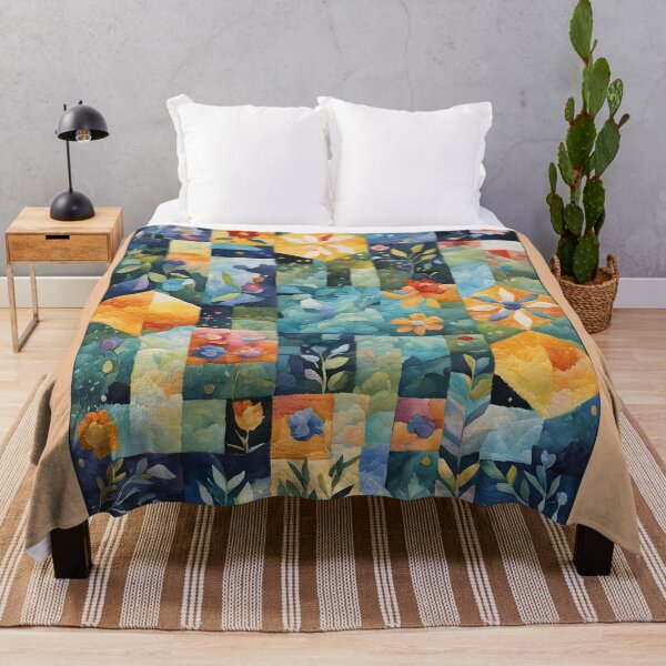 Item preview, Amantes del patchwork con temática de naturaleza - Amantes del patchwork designed and sold by Wiss2Arts.