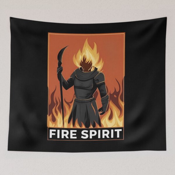 Item preview, Fire Spirit designed and sold by MixedVibes Co..
