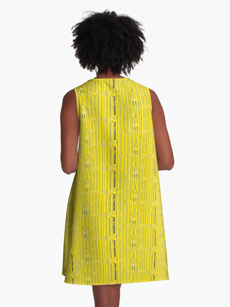 Thumbnail 3 of 4, A-Line Dress, Humbled. designed and sold by kinkatstyle.