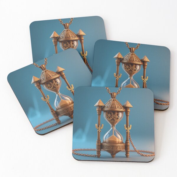 Item preview, Steampunk hourglass with Egyptian essence. designed and sold by VidyoeDesigns67.