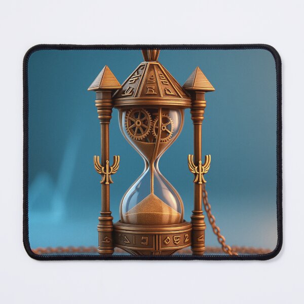 Item preview, Steampunk hourglass with Egyptian essence. designed and sold by VidyoeDesigns67.