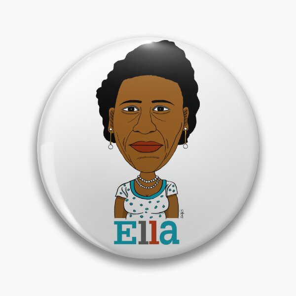 Item preview, Drawn portrait of the Queen of Jazz (with Typos) designed and sold by Eric Sintès.