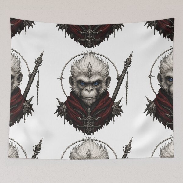 Item preview, Sun Wukong Reborn: Dark Hero Concept Art designed and sold by Skolyak.