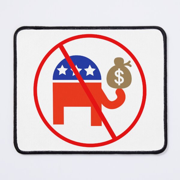 Item preview, Against greedy Republicans  designed and sold by Rachel the Artist .