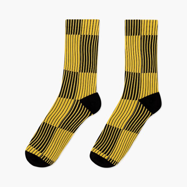 Item preview, Black and Yellow Striped  Checks Repeat designed and sold by Sharon Schwalbe.