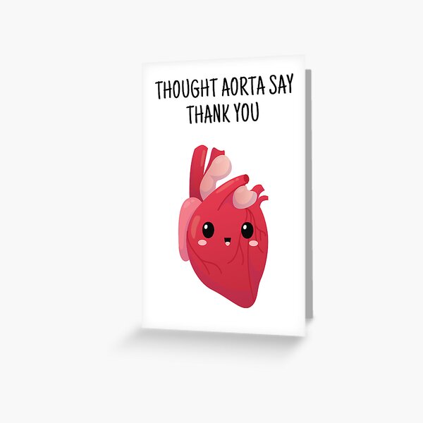 Item preview, Thought Aorta Say Thank You designed and sold by Alberto Dominguez.
