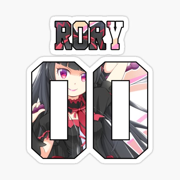 Rory Mercury Waifu - GATE Anime Sticker iPad Case & Skin by assiabaadi