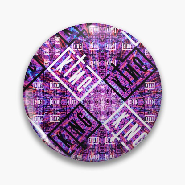 Item preview, Arte de fan del festival Sullivan King con efecto tie-dye caleidoscópico rosa designed and sold by FestDrip.