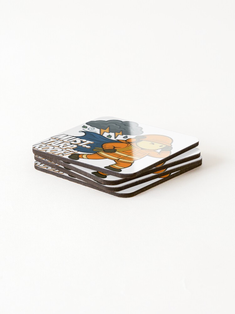 Thumbnail 4 of 5, Coasters (Set of 4), Must... Tarp... ROOF! designed and sold by Flashover.