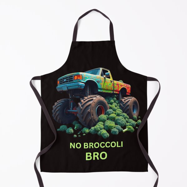 Item preview, No broccoli bro with monster truck designed and sold by seahorse crossing.