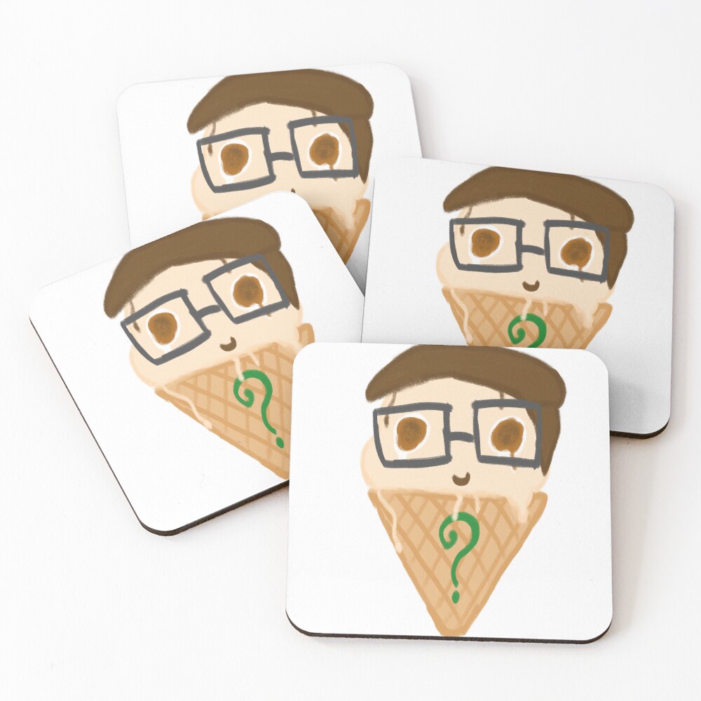 Item preview, Coasters (Set of 4) designed and sold by ThatNerdio.