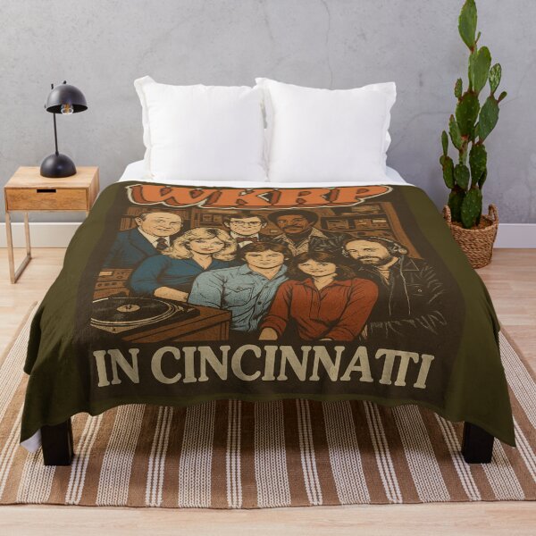 Item preview, WKRP in Cincinnati Vintage Cast Logo Tee designed and sold by Every Knee.