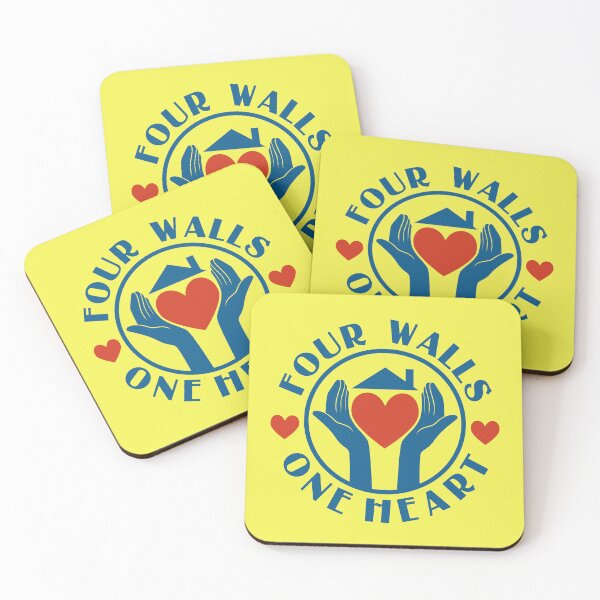 Item preview, Four Walls One Heart (Blue) designed and sold by Cammerel.