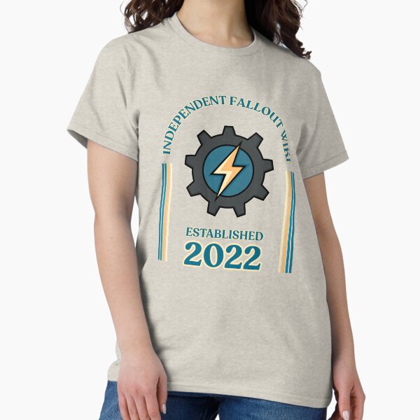 Item preview, IFW Established 2022 designed and sold by FalloutWiki.
