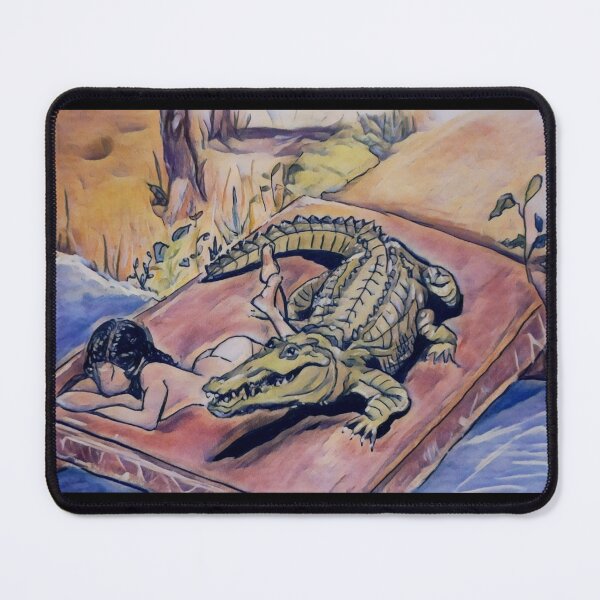 Item preview, My crocodile friend and myself, sunbathing designed and sold by V-rony.