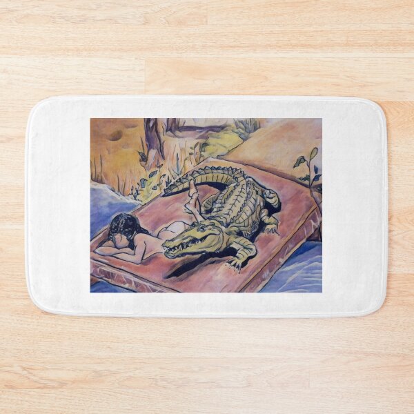 Item preview, My crocodile friend and myself, sunbathing designed and sold by V-rony.