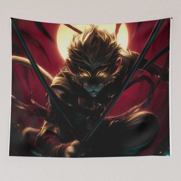 Item preview, Shadow of the Celestial Monkey King designed and sold by Skolyak.