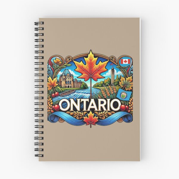 Item preview, Ontario, Canadá designed and sold by Myra365Art.