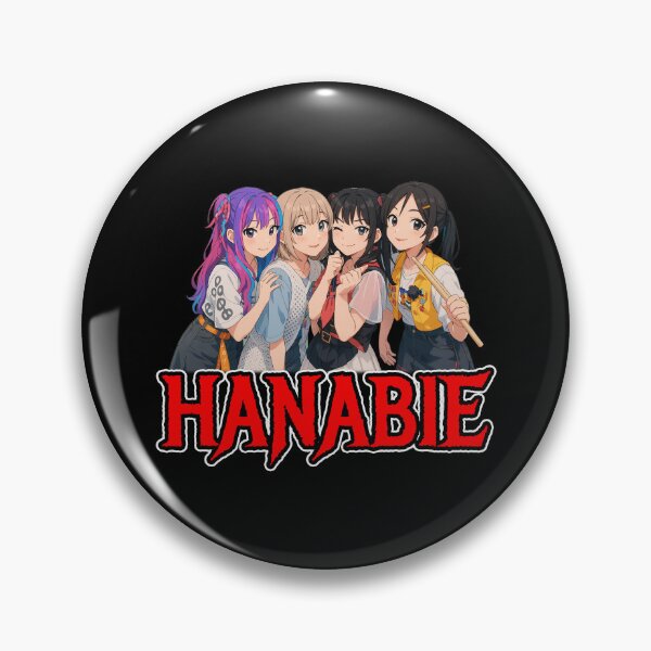 Item preview, Hanabie Band, Anime Logo, Original Fan Art designed and sold by Burn-Ego.