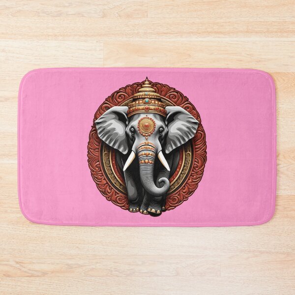 Item preview, BEAUTIFUL HINDU ELEPHANT DESIGN (#FF99CC) designed and sold by Marlon Oseguera.