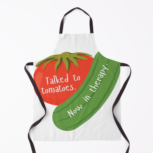 Item preview, Talked to tomatoes. Now in therapy. designed and sold by GloryandFame.
