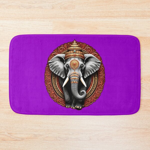 Item preview, BEAUTIFUL HINDU ELEPHANT DESIGN (#9900CC) designed and sold by Marlon Oseguera.