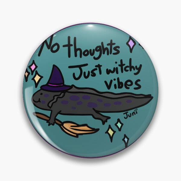 Item preview, No Thoughts Witchy Axolotl  designed and sold by FroggyXHues.