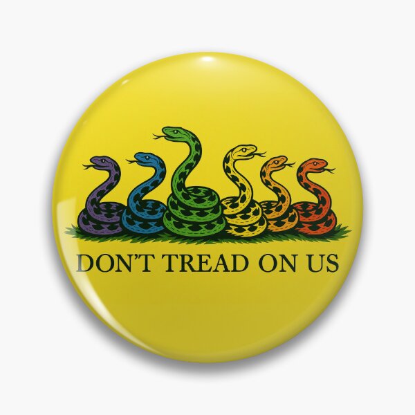Item preview, Don’t Tread On Us LGBTQ Unity Flag designed and sold by Blonnie Brooks.