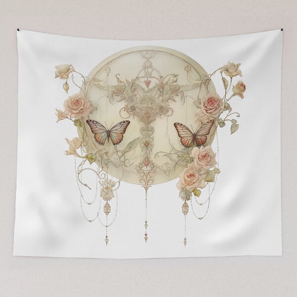 Item preview, Ethereal Elegance: A Dance of Nature and Art designed and sold by bloorose.