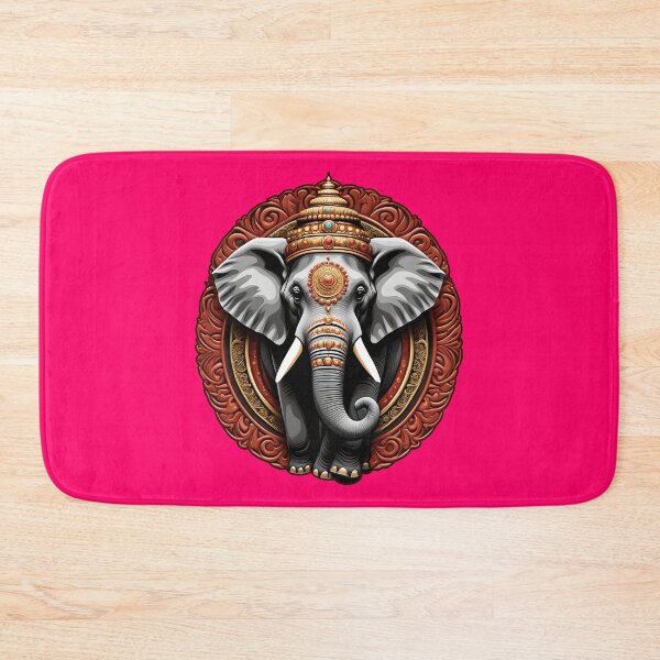 Item preview, BEAUTIFUL HINDU ELEPHANT DESIGN (#FF0066) designed and sold by Marlon Oseguera.