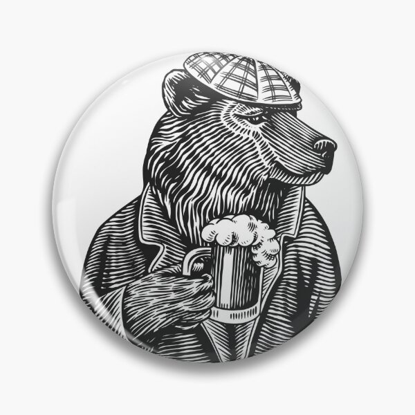 Item preview, Drinks for the bear designed and sold by Adventure Cryptid Co.