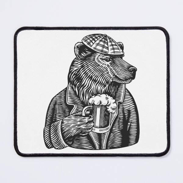 Item preview, Drinks for the bear designed and sold by Adventure Cryptid Co.