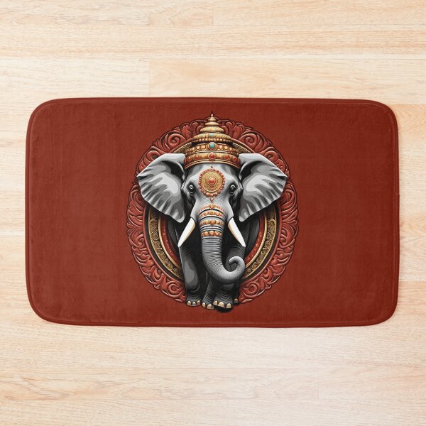 Item preview, BEAUTIFUL HINDU ELEPHANT DESIGN (#7F1F0E) designed and sold by Marlon Oseguera.