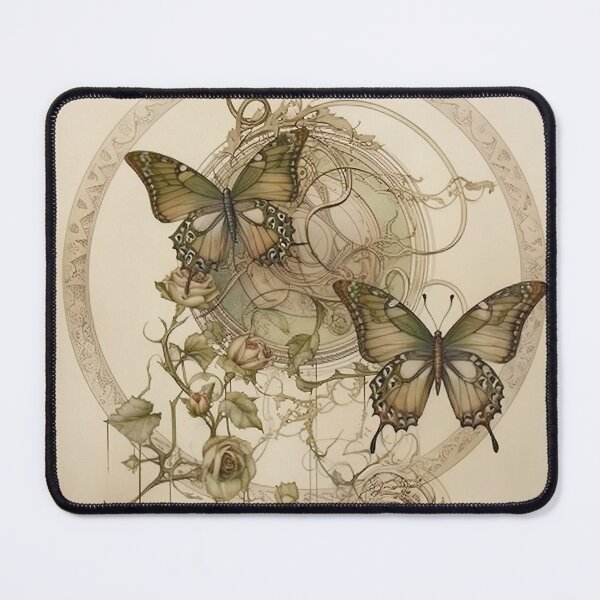 Item preview, Butterfly Symphony in a Floral Universe designed and sold by bloorose.