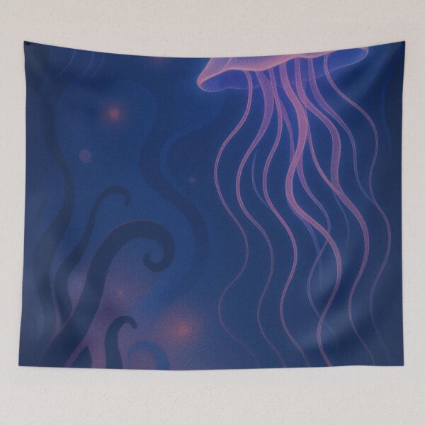 Item preview, Aura Jellyfish Beneath the World designed and sold by coconova.
