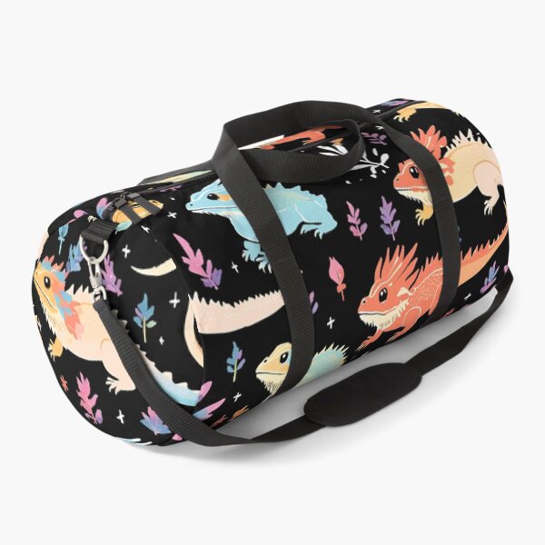 Item preview, Whimsical Bearded Dragon Garden Pattern designed and sold by beaniedreamie.