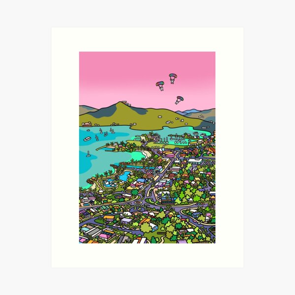 Item preview, Airlie Beach designed and sold by azzurroarts.