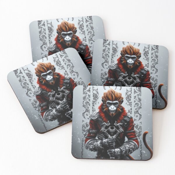 Item preview, Wukong of the Crimson Mantle designed and sold by Skolyak.