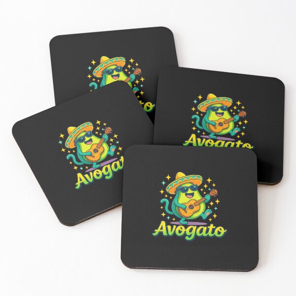 Item preview, Avogato Vegan Cat Sombrero Cinco De Meow Fiesta Celebration  designed and sold by facegm.