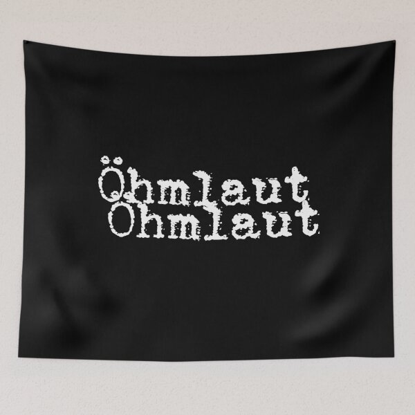 Item preview, Öhmlaut Logo White Cheap (2) designed and sold by Öhmlaut Sound, Music & Graphics.