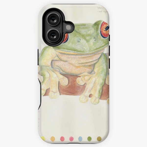 Item preview, 'litoria chloris' - watercolour painting, animal art designed and sold by sarahkianaart.