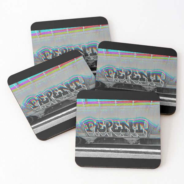 Item preview, REPENT Chromatic Reclamation - Digital Queer Protest Art designed and sold by aadventures.