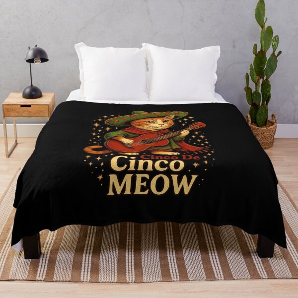 Item preview, Cinco De Meow Cat Funny Cinco De Mayo Men Women Mexican designed and sold by facegm.