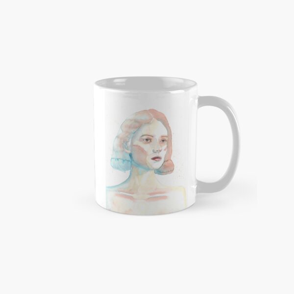 Item preview, 'quiet observer' - watercolour painting, portrait art designed and sold by sarahkianaart.
